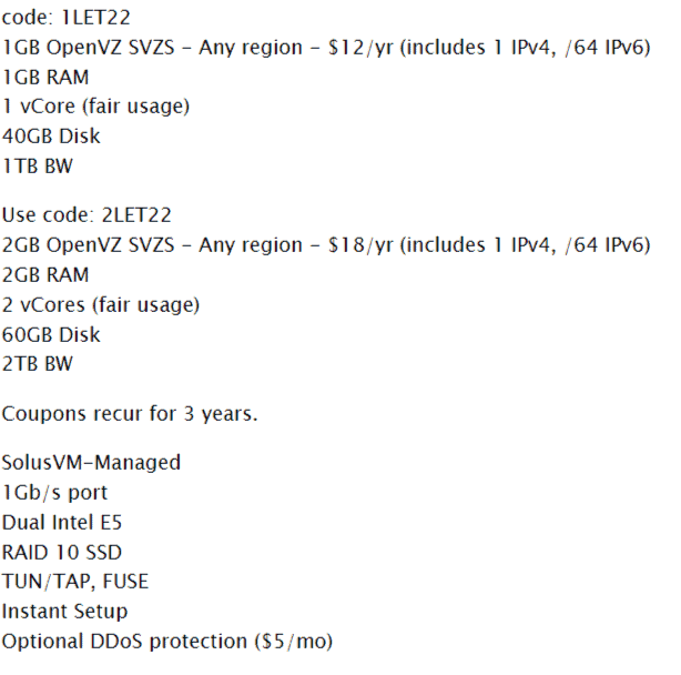 RamNode black friday 2022